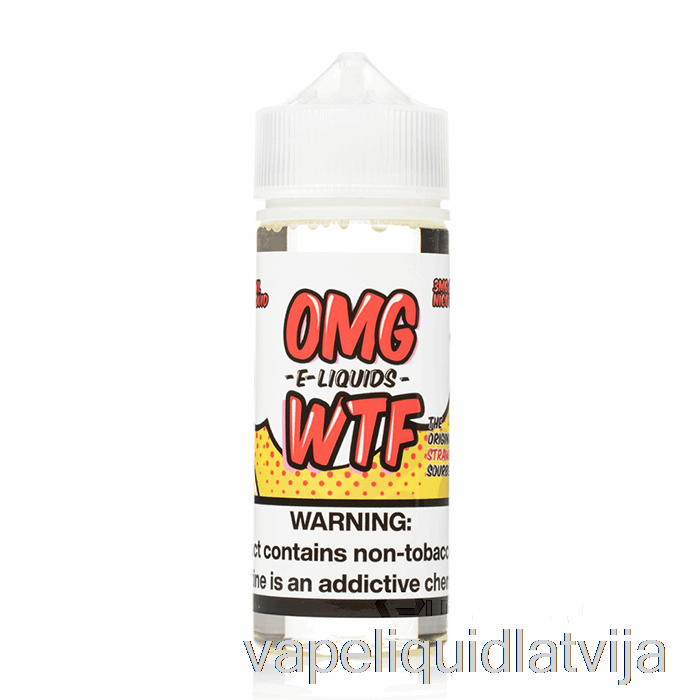 Wtf - Omg E-liquid - 120ml 0mg Vape šķidrums